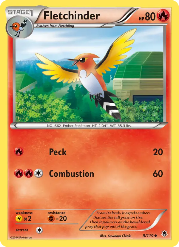 Fletchinder 9 Phantom Forces Pokesingles