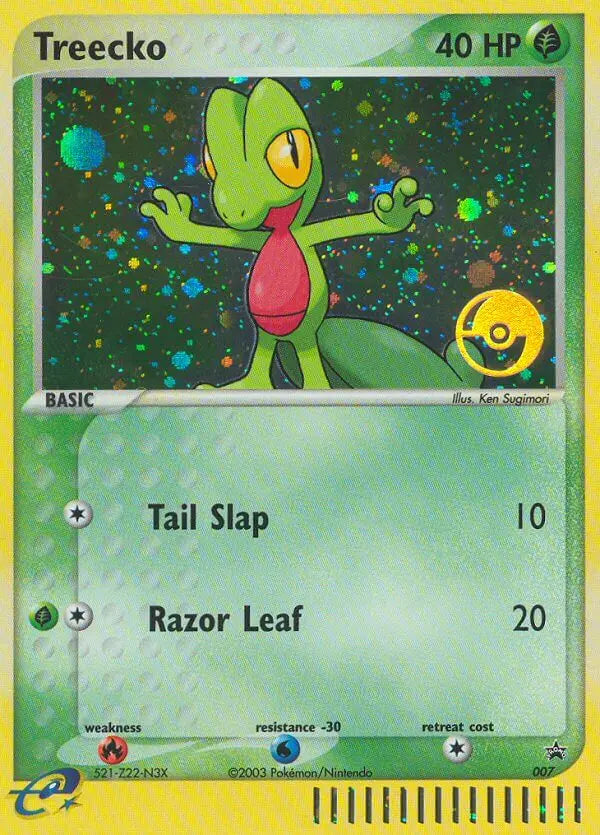 Treecko 7 Nintendo Black Star Promos Pokesingles
