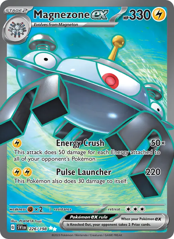 Magnezone ex 226 Scarlet & Violet Pokesingles