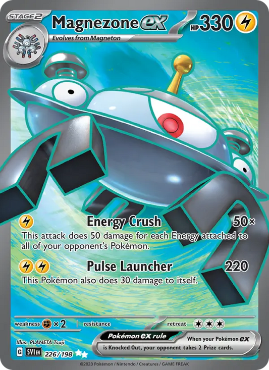 Magnezone ex 226 Scarlet & Violet Pokesingles