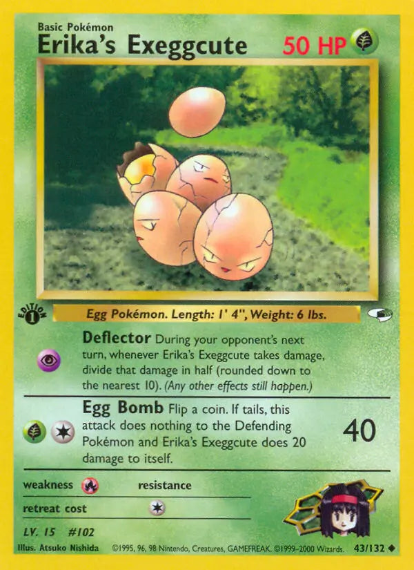 Erika's Exeggcute 43 Gym Heroes Pokesingles