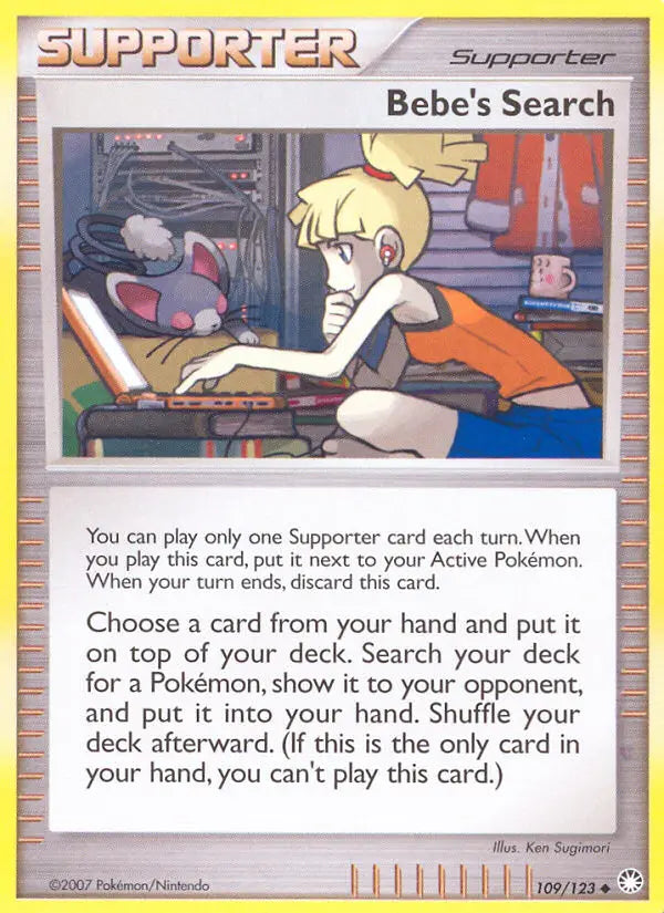 Bebe's Search 109 Mysterious Treasures Pokesingles