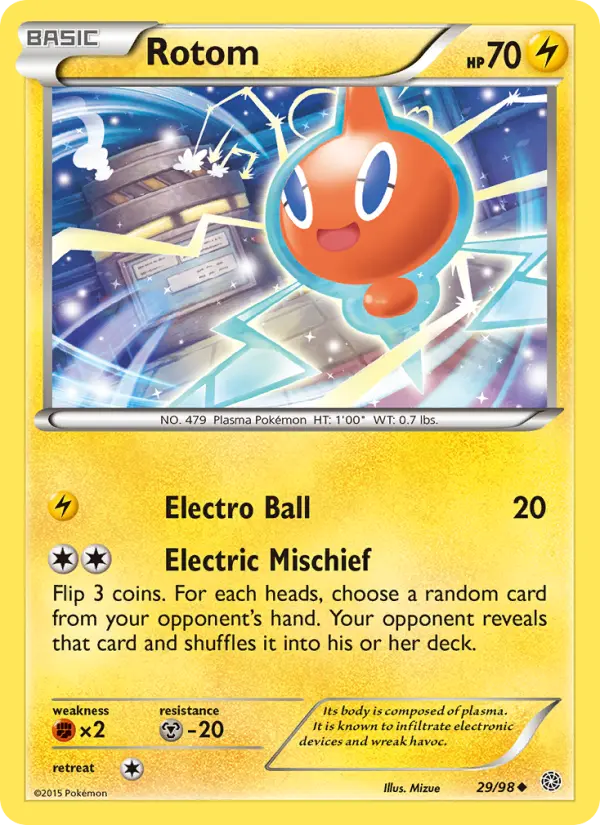 Rotom 29 Ancient Origins Pokesingles