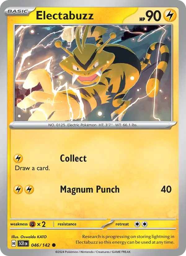 Electabuzz 46 Stellar Crown Pokesingles