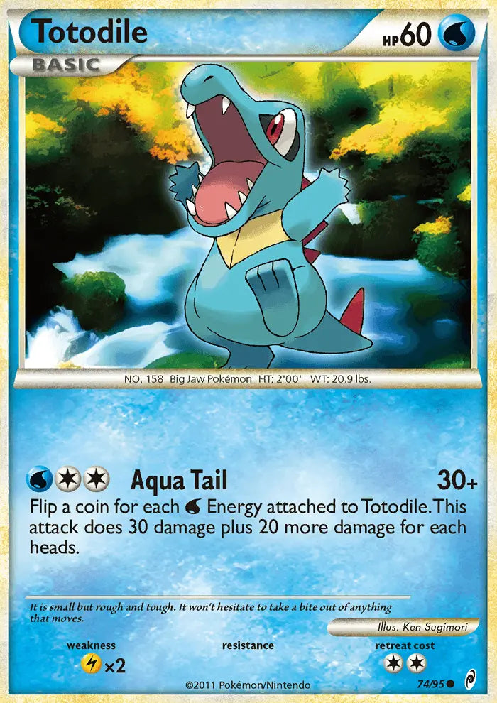 Totodile 74 Call of Legends Pokesingles