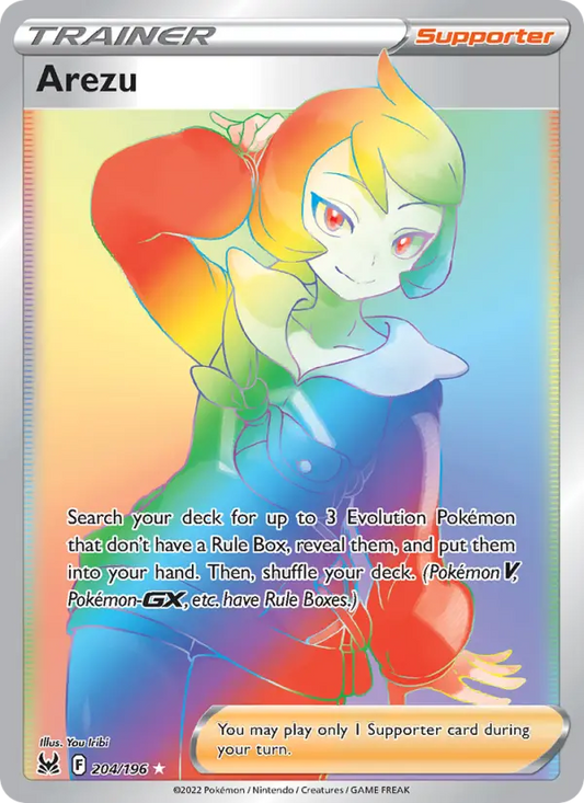 Arezu 204 Lost Origin Pokesingles