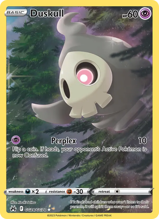Duskull GG28 Crown Zenith Pokesingles
