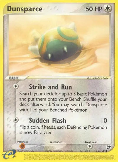Dunsparce 60 Sandstorm Pokesingles