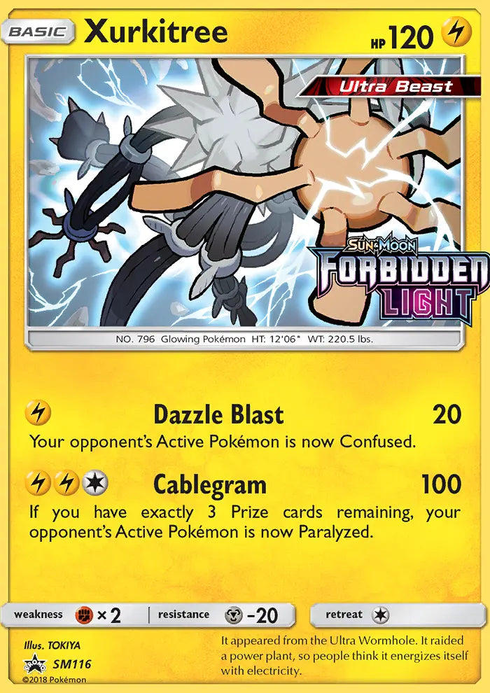 Xurkitree SM116 SM Black Star Promos Pokesingles