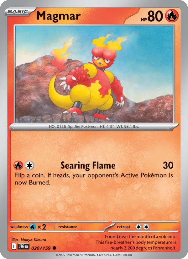 Magmar 20 Journey Together Pokesingles