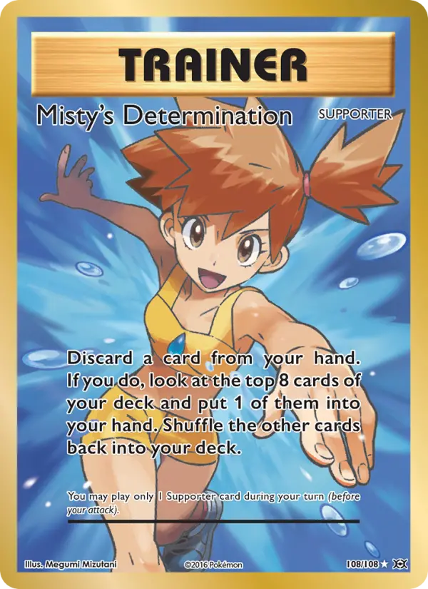Misty's Determination 108 Evolutions Pokesingles