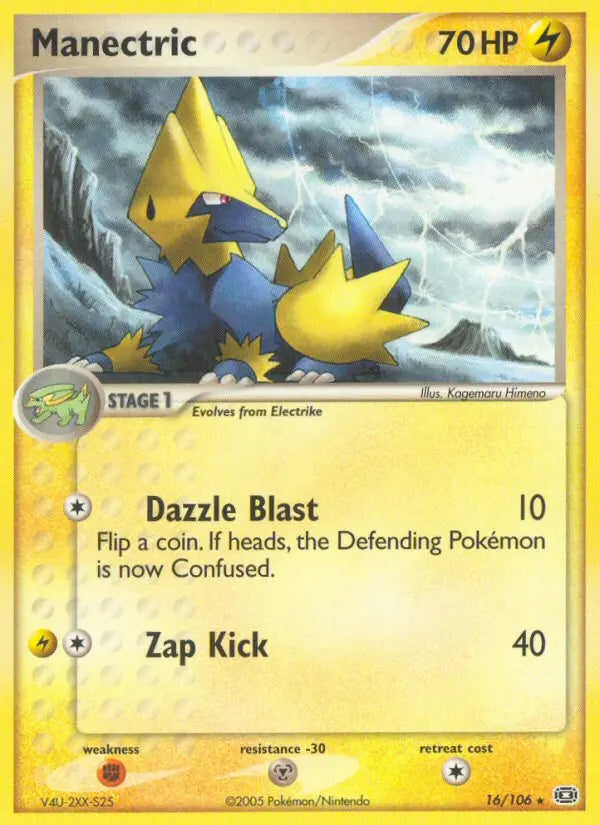 Manectric 16 Emerald Pokesingles