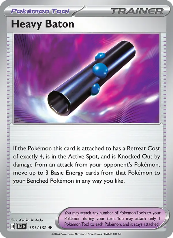 Heavy Baton 151 Temporal Forces Pokesingles