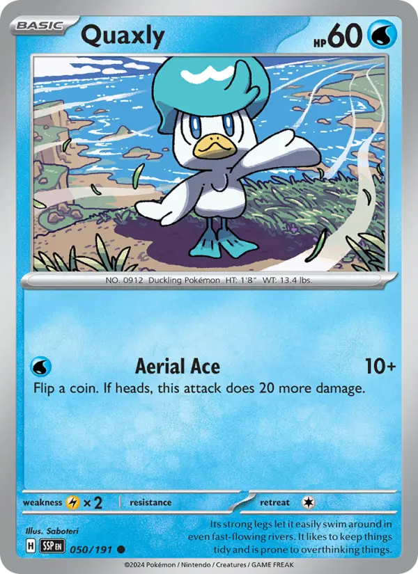 Quaxly 50 Surging Sparks Pokesingles