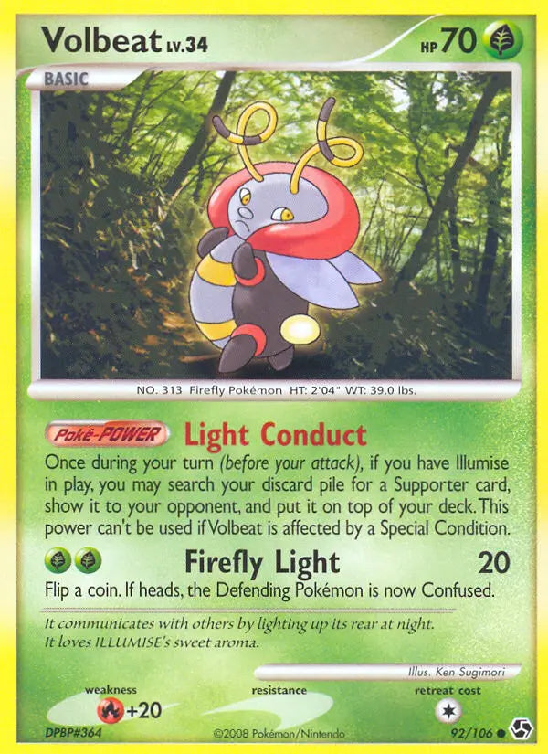 Volbeat 92 Great Encounters Pokesingles