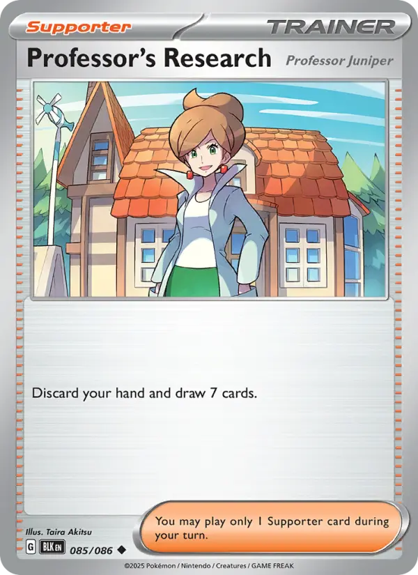 Professor's Research 85 Black Bolt Pokesingles