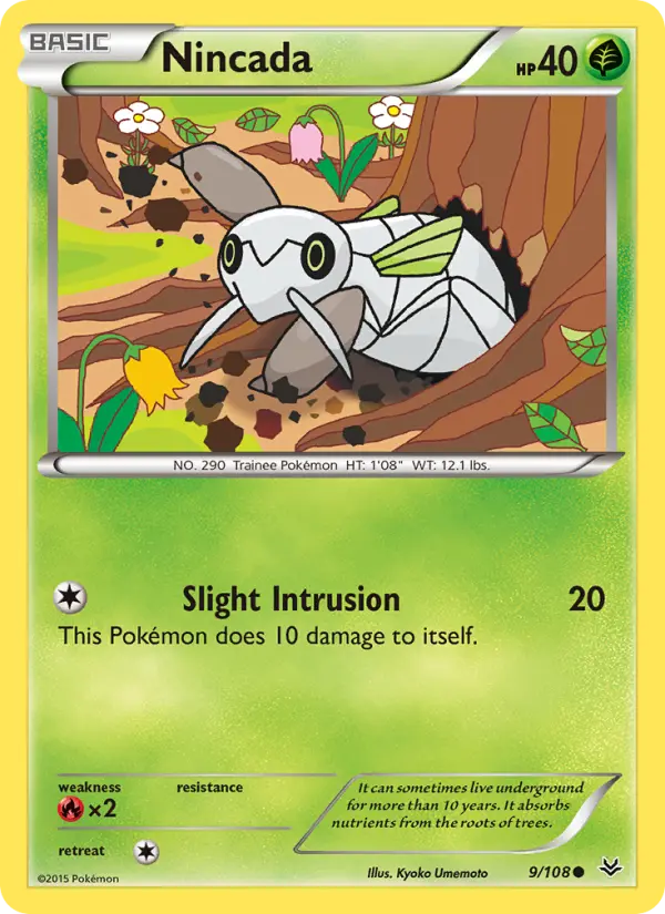 Nincada 9 Roaring Skies Pokesingles