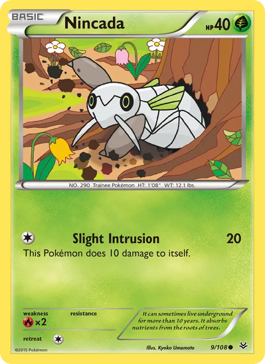 Nincada 9 Roaring Skies Pokesingles