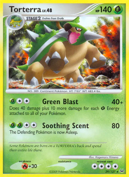 Torterra 39 Platinum Pokesingles