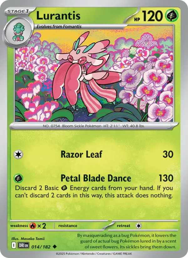 Lurantis 14 Destined Rivals Pokesingles