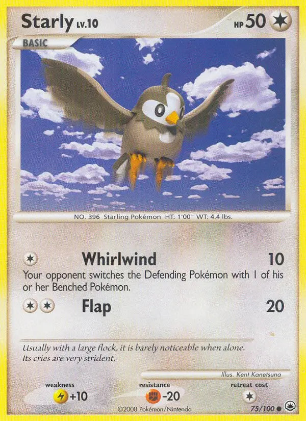 Starly 75 Majestic Dawn Pokesingles