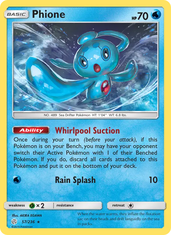 Phione 57 Cosmic Eclipse Pokesingles