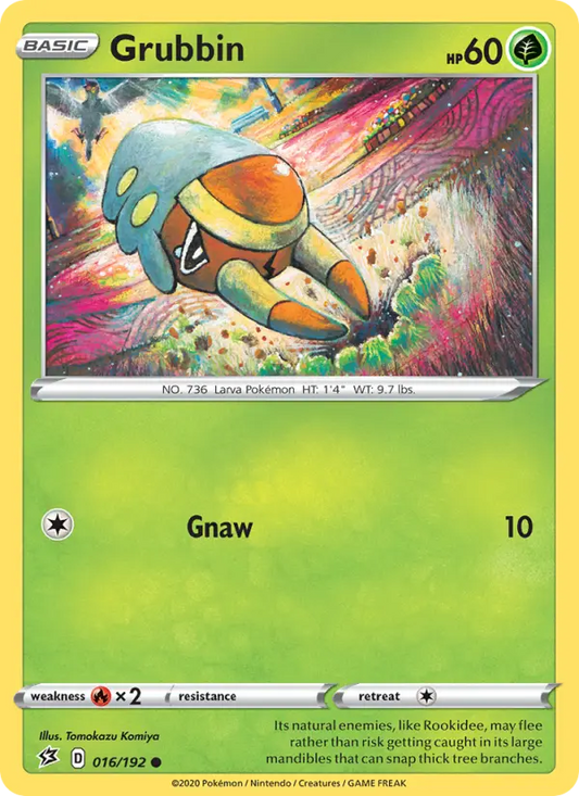 Grubbin 16 Rebel Clash Pokesingles