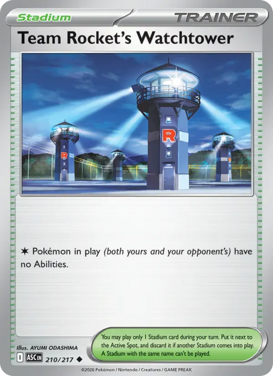 Team Rocket's Watchtower 210 Ascended Heroes Pokesingles