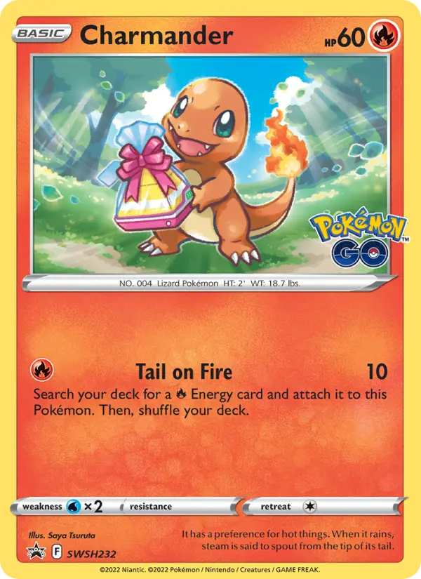 Charmander SWSH232 SWSH Black Star Promos Pokesingles