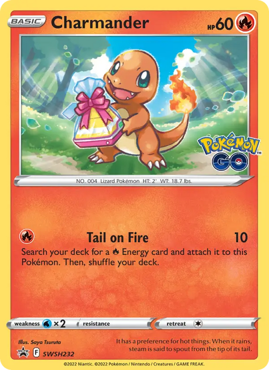 Charmander SWSH232 SWSH Black Star Promos Pokesingles