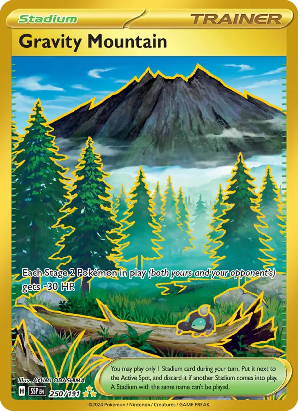 Gravity Mountain 250 Surging Sparks Pokesingles