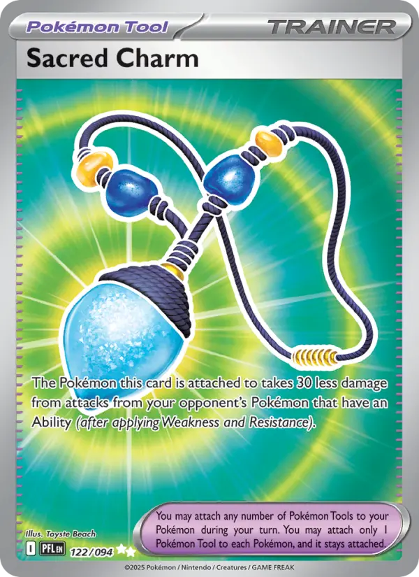 Sacred Charm 122 Phantasmal Flames Pokesingles
