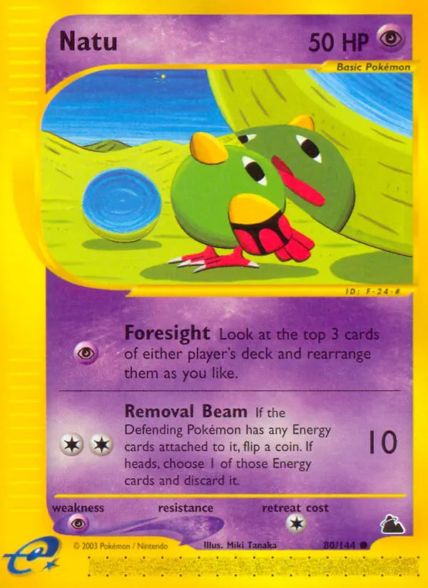 Natu 80 Skyridge Pokesingles