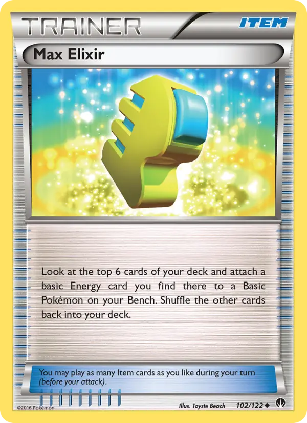 Max Elixir 102 BREAKpoint Pokesingles