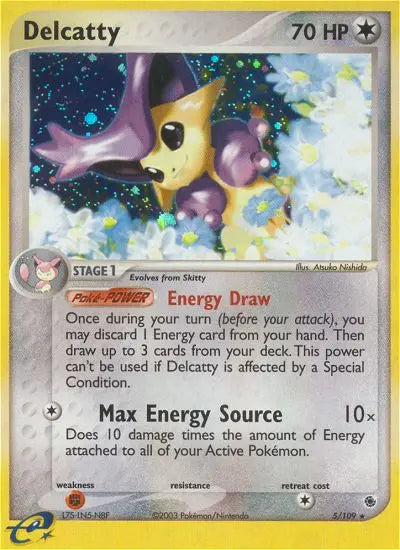 Delcatty 5 Ruby & Sapphire Pokesingles