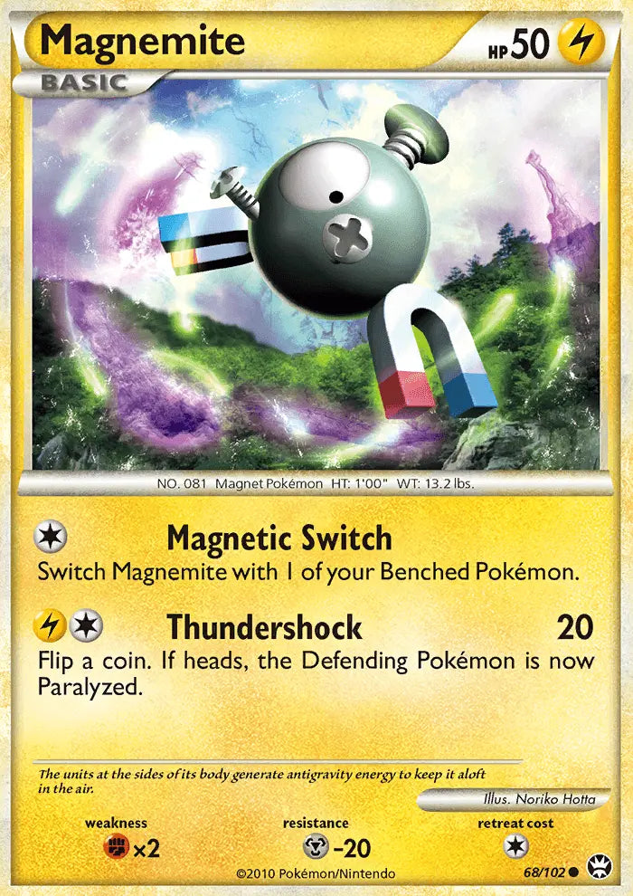 Magnemite 68 Triumphant Pokesingles