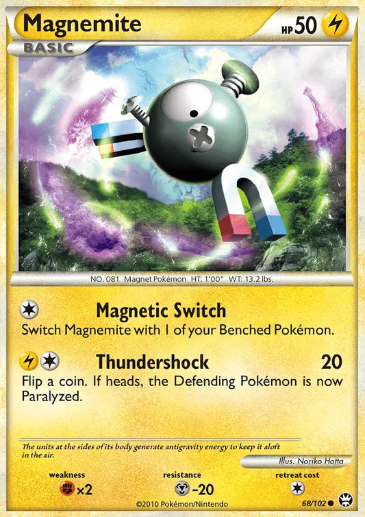 Magnemite 68 Triumphant Pokesingles
