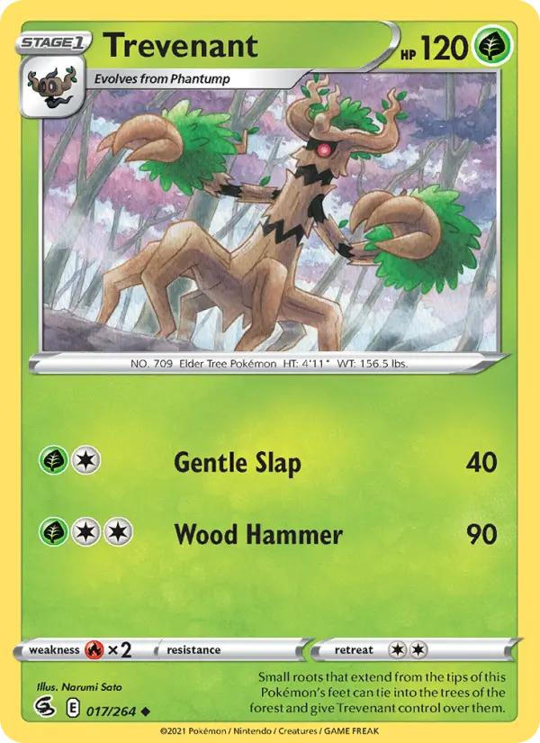 Trevenant 17 Fusion Strike Pokesingles