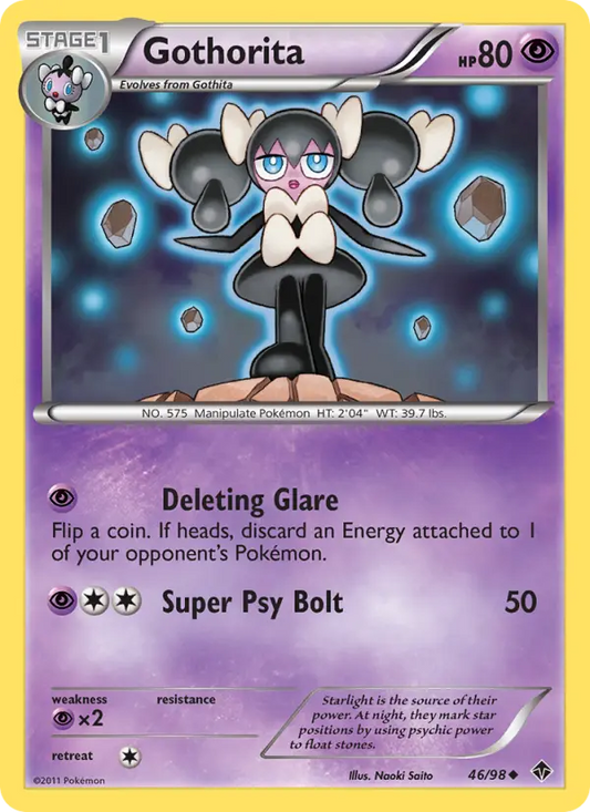 Gothorita 46 Emerging Powers Pokesingles