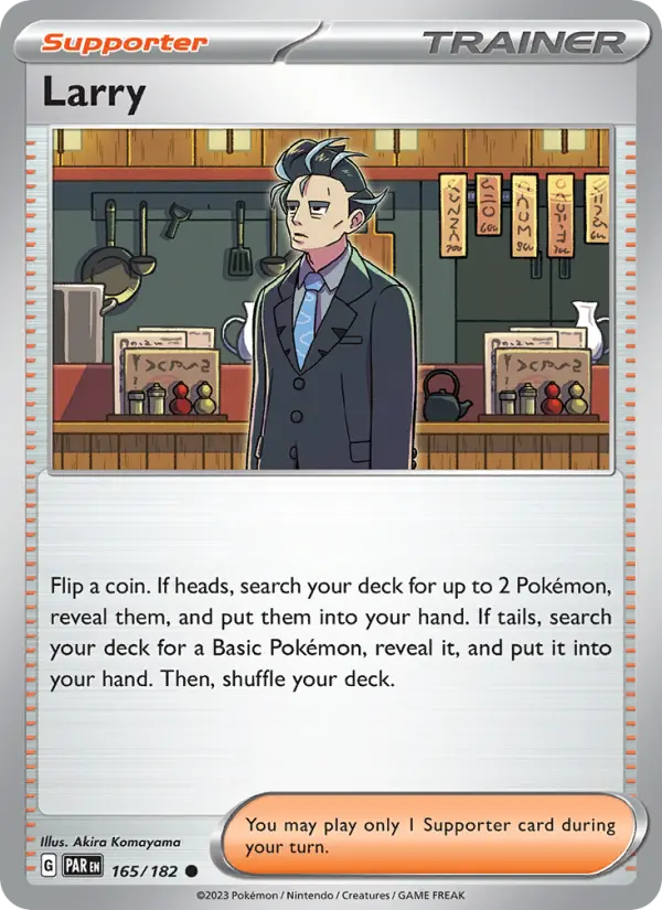 Larry 165 Paradox Rift Pokesingles