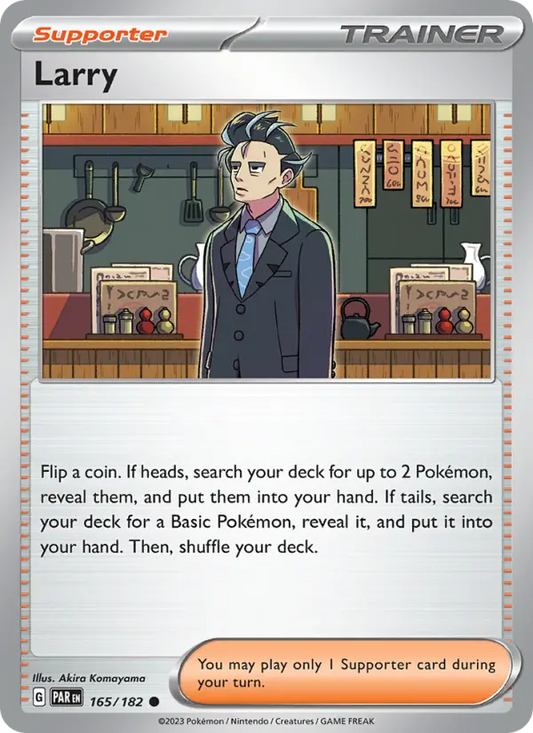 Larry 165 Paradox Rift Pokesingles