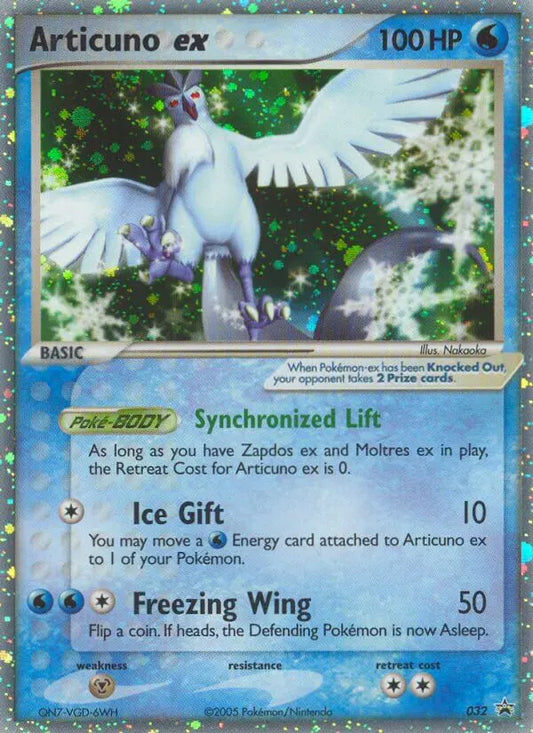 Articuno ex 32 Nintendo Black Star Promos Pokesingles
