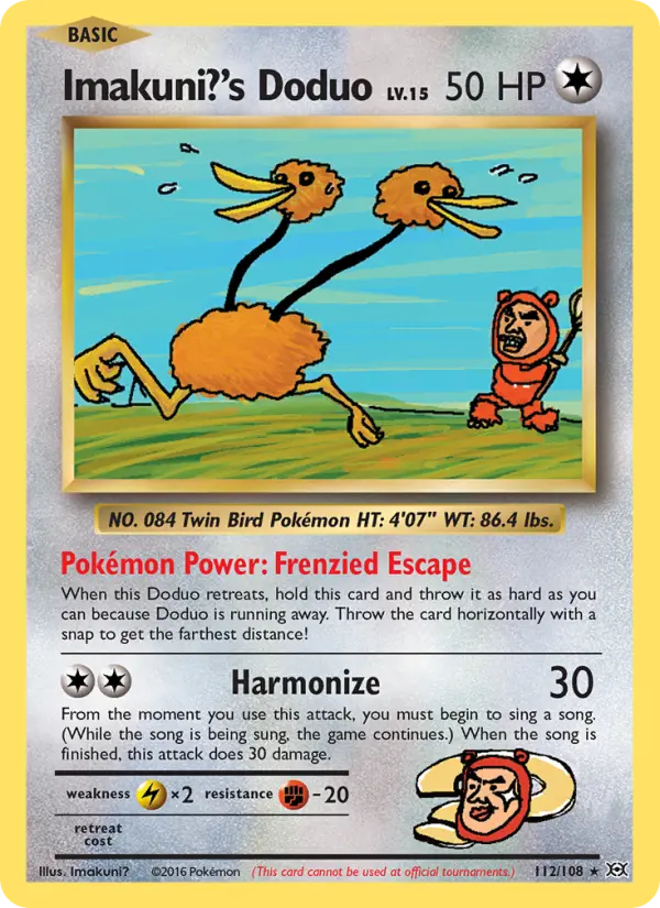 Imakuni?'s Doduo 112 Evolutions Pokesingles