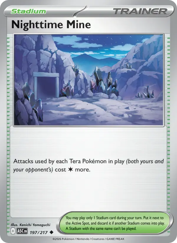 Nighttime Mine 197 Ascended Heroes Pokesingles