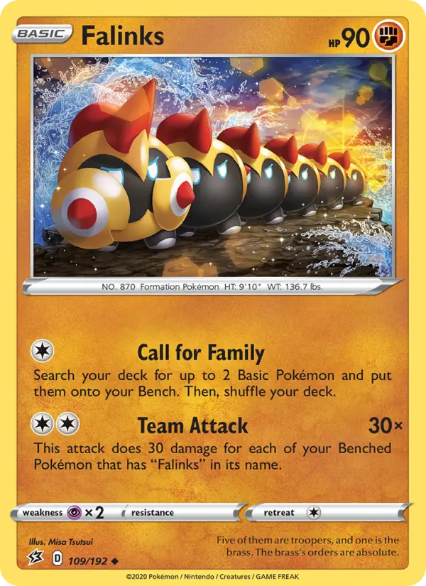 Falinks 109 Rebel Clash Pokesingles