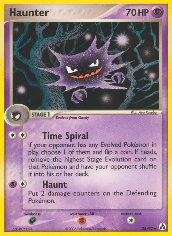 Haunter 35 Legend Maker Pokesingles