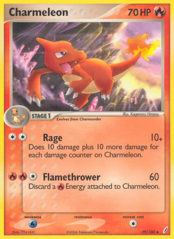 Charmeleon 29 Crystal Guardians Pokesingles
