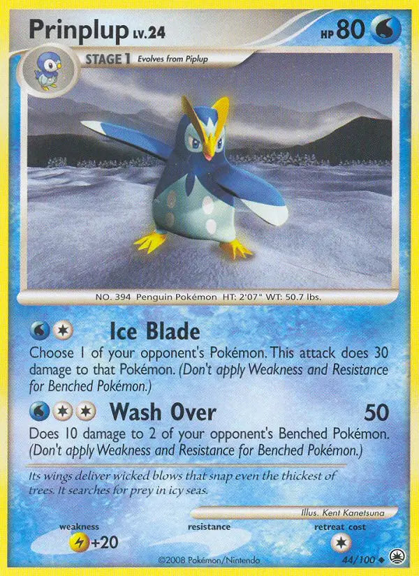 Prinplup 44 Majestic Dawn Pokesingles