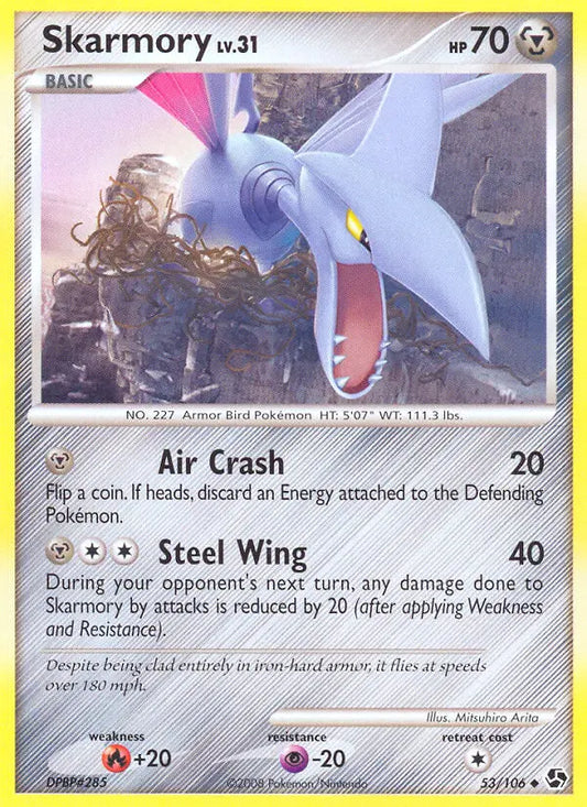 Skarmory 53 Great Encounters Pokesingles