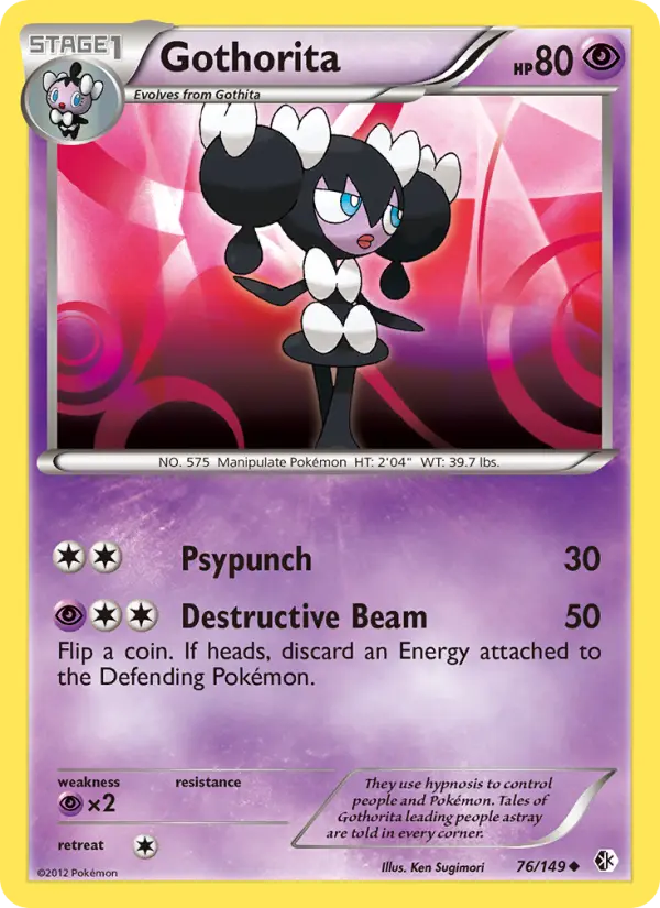 Gothorita 76 Boundaries Crossed Pokesingles